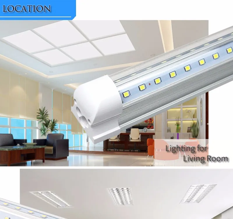 Toika FEDEX 50 шт. T8 integrated 3FT 0.9 м 30 Вт 900 мм V-образный T8 led light tube epistar SMD2835 25LM/pc 144led/pc