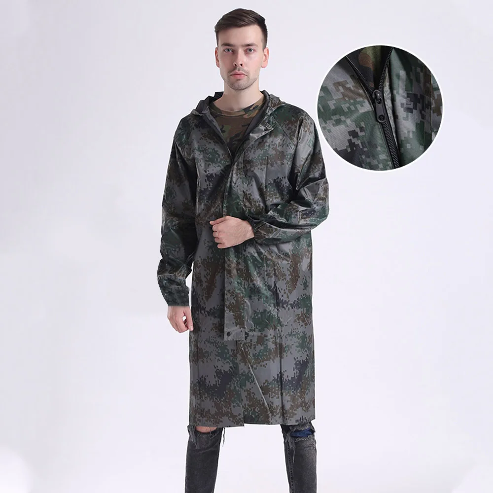 Камуфляжный плащ водонепроницаемый дождевик для кемпинга рыболовный комбинезон дождевик военная куртка Masculino непроницаемый Raingear