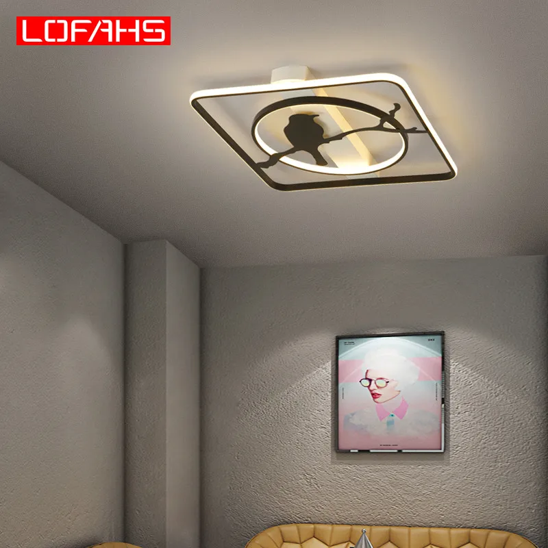 

LOFAHS Modern LED Magpie Ceiling Light for Living Room bedroom Modern Child's room Club kitchen high brightness ceiling lamp