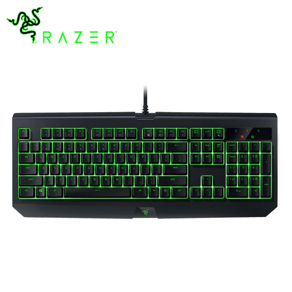 

Razer Blackwidow Ultimate Backlit Mechanical Gaming Keyboard Fully Programmable Tactile Clicky Razer Green Switch Keyboard