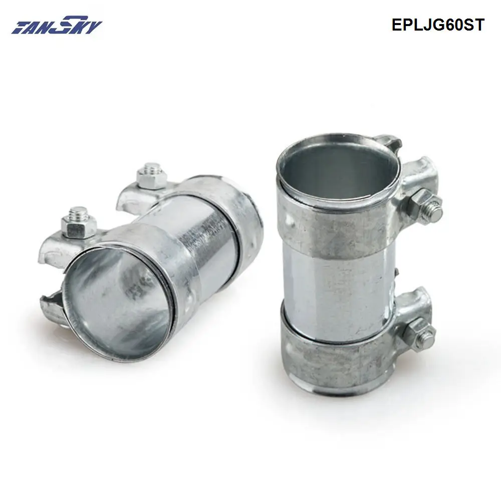 Metalworking Supplies 60mm 2" 3/8 Exhaust Repair Pipe Tube Connector