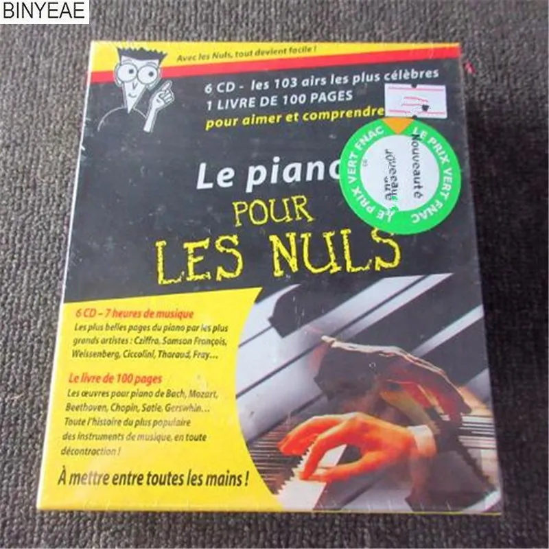 BINYEAE-Новый CD уплотнение: Le фортепиано Pour Les нулс 6CD диск [Бесплатная доставка] |