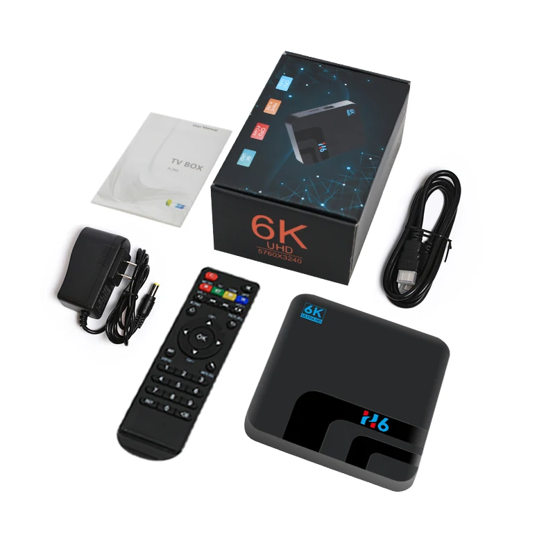 6K Android 9,0 Smart Tv Box Allwinner H6 4g Ram 32g Rom телеприставка 3D H.265 Wifi 4G SIM USB 3,0 hbo netflix Tv box Android 9,0