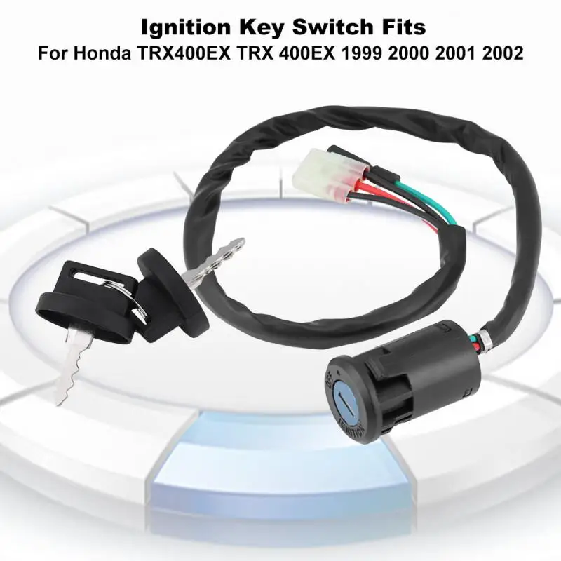 Ignition Key Switch For Honda Sportrax 400 TRX400EX TRX400X 2x4