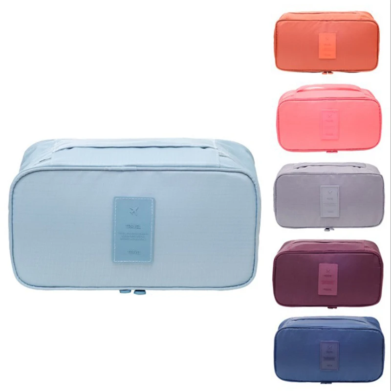 

Best Selling New Storage Bag Ladies Cosmetics Travel Organizer Necessai Waterproof bra Bag's Women's Underwear Panties