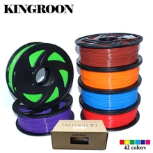 PLA 1.75mm Filament 1KG Printing Materials Colorful For 3D Printer Extruder Pen Rainbow Plastic Accessories Black White Red Gray