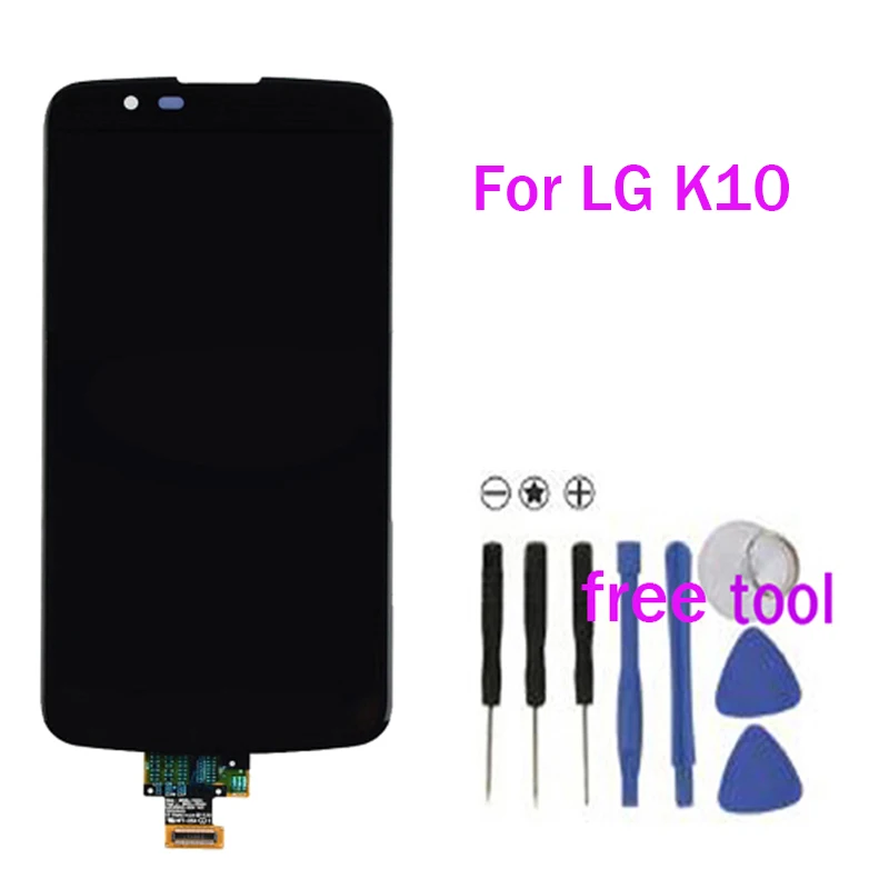 

High quality Smartphone For LG K10 LCD Display With Touch Screen Digitize Assembly +Tools Free Shipping