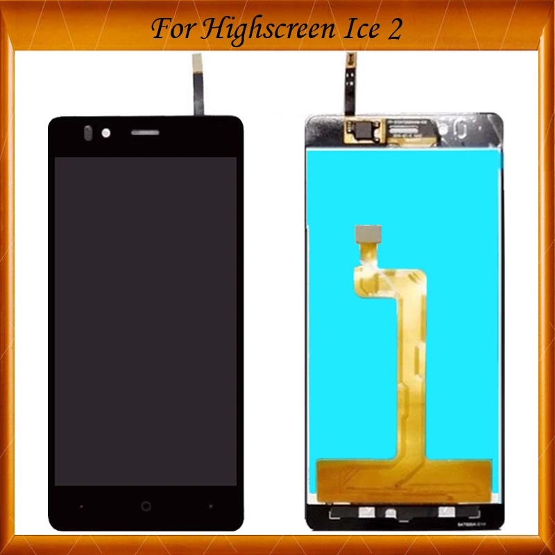 

4.7 Inches For Highscreen Ice 2 Ice2 LCD Display+Touch Screen Digtizer Assembly Black Color 100% Working OK For Highscreen ICE2