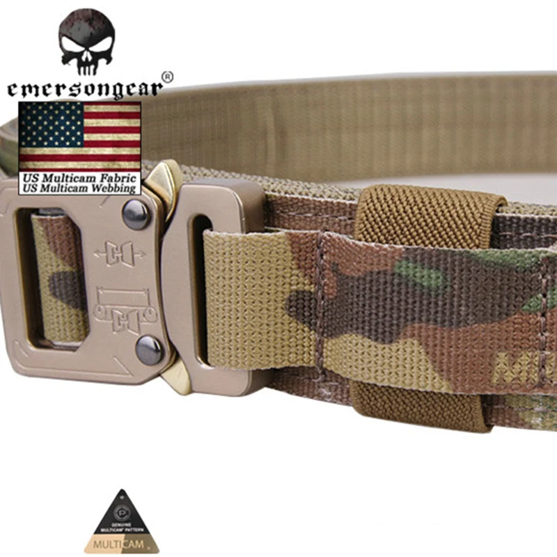 Мужской тактический ремень EMERSONGEAR жесткий 1 5 дюйма для стрельбы в стиле милитари