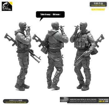 

1/35 Special Forces Resin Soldier LOO-18