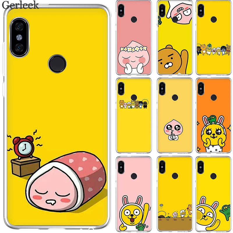

Gerleek Cell Phone Case Cocoa Animal For Xiaomi Redmi Note 4 4X 5 6 Pro Protection Cover Shell