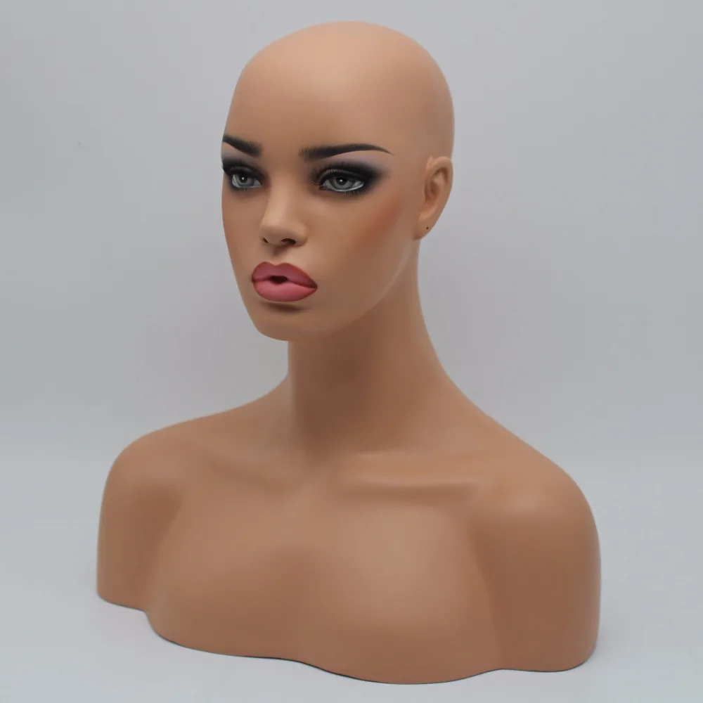 Реалистичная женская подвеска для париков ювелирных изделий и шляп|mannequin head bust|head