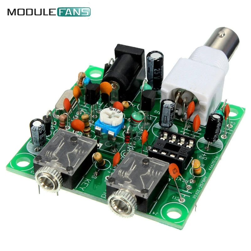 

DIY Radio 40M CW Shortwave Short Wave TransmitterMicro Low Power Amplitude Telegraph QRP Pixie Kit Receiver 9A Battery 50 Ohm