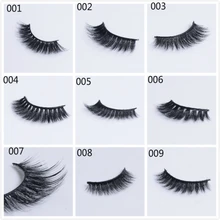 Норковые ресницы 3D норковые ресницы Толстые Накладные ресницы ручной работы безжалостные корейские накладные ресницы 100 шт