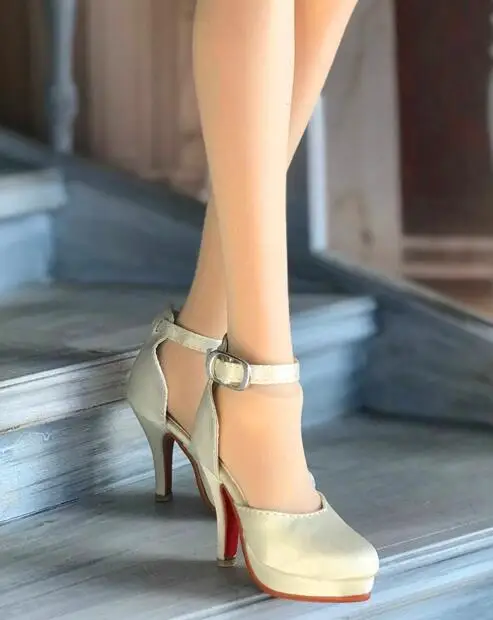 Новинка туфли на высоком каблуке черные/белые/синие 1/3 BJD SD DD кукольная обувь|doll