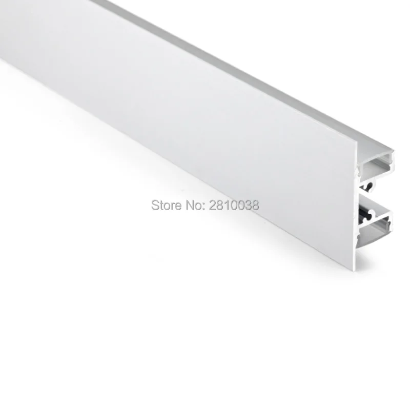 

10 X 1M Sets/Lot wall washer aluminum profile led strip light and Flat wall channel light for up and down wall lamps