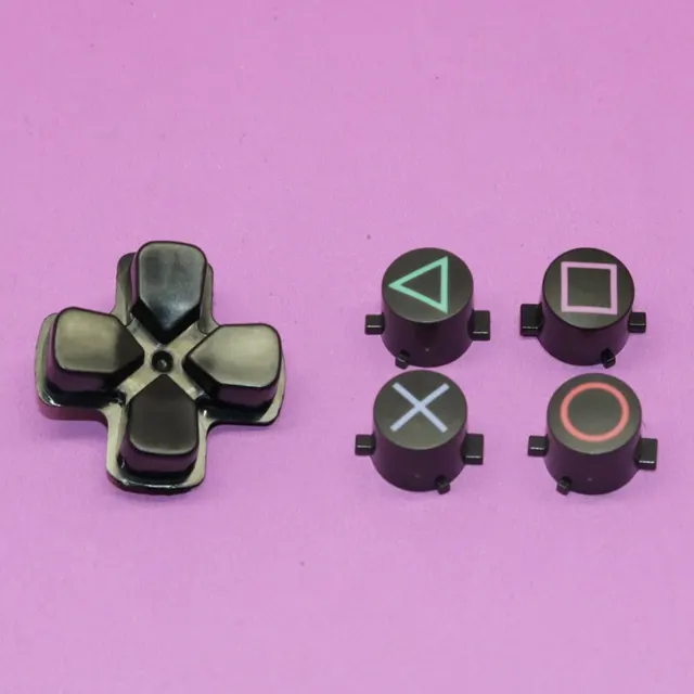 Best Price YuXi 5set/lot For Sony Playstation 4 PS4 Controller D-Pad Circle Square Triangle X Button Kit Best Price YuXi 5set/lot For Sony Playstation 4 PS4 Controller D-Pad Circle Square Triangle X Button Kit