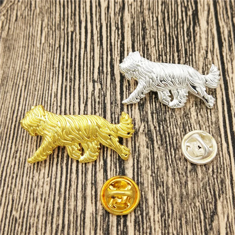 Хит продаж оптовая продажа Милые Броши и застежки-булавки для собак с рисунком