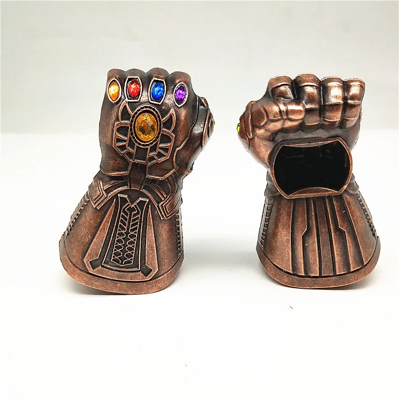 

New Avengers Endgame Marvel Superhero Cosplay Thanos Gloves Infinity Gauntlet Interesting Beer Bottle Opener Keychain Pendant