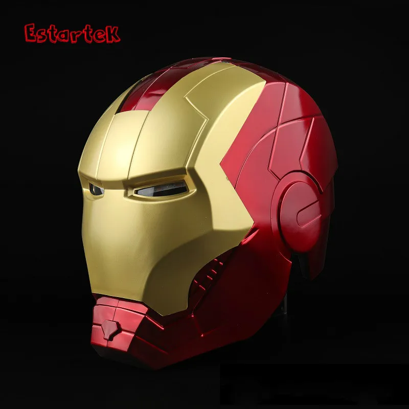 

Estartek 1/1 Cosplay Prop Ironman Mk42 Mk7 Mk46 Helmet with LED Eyes for Fans Holiday Gift