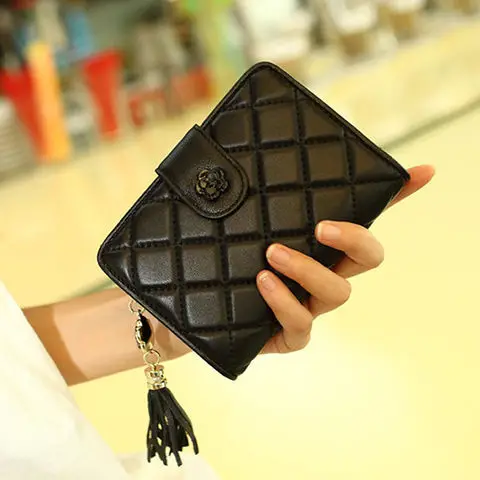 

Youbroer Wallet Women Short New Style Wallet Versatile with Large Capacity Leather Texture Multi Card Folding Wallets