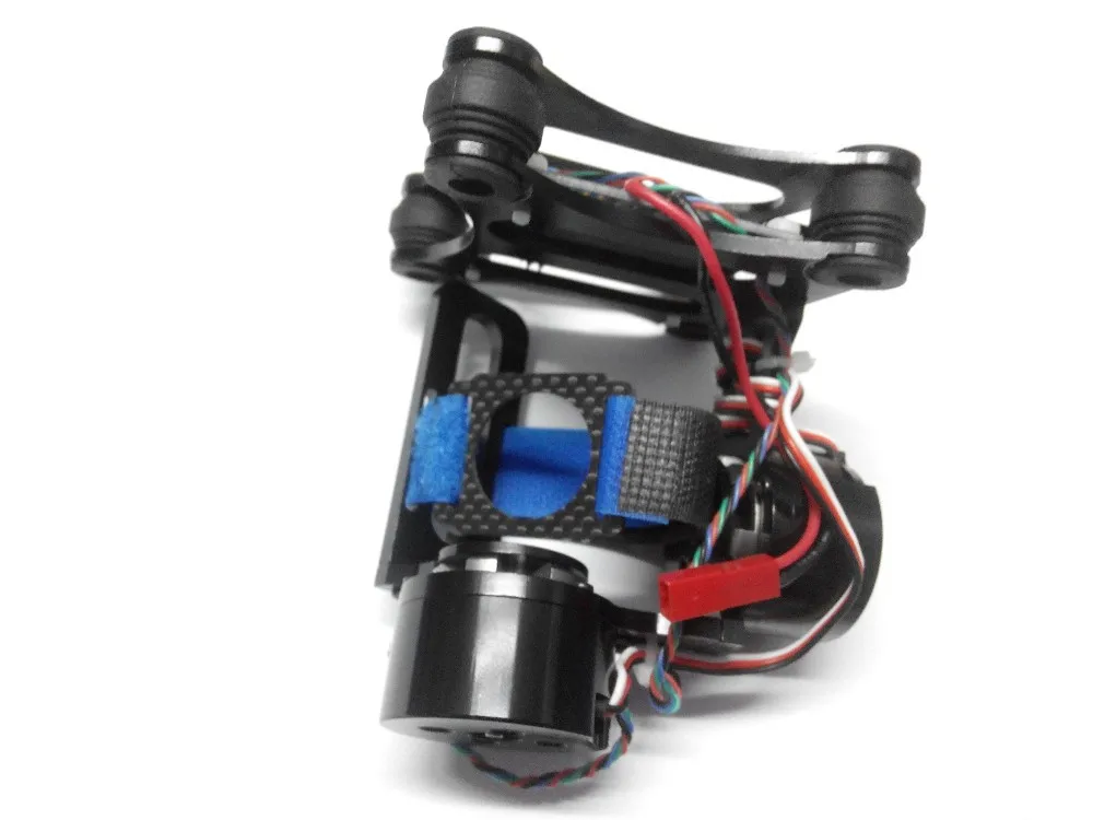 Алюминий Gimbal Камера крепления PTZ с регулятор бесщеточного двигателя для спортивной камеры Gopro 2/3/3+ для DJI Phantom FPV Дрон запасная Запчасти черный