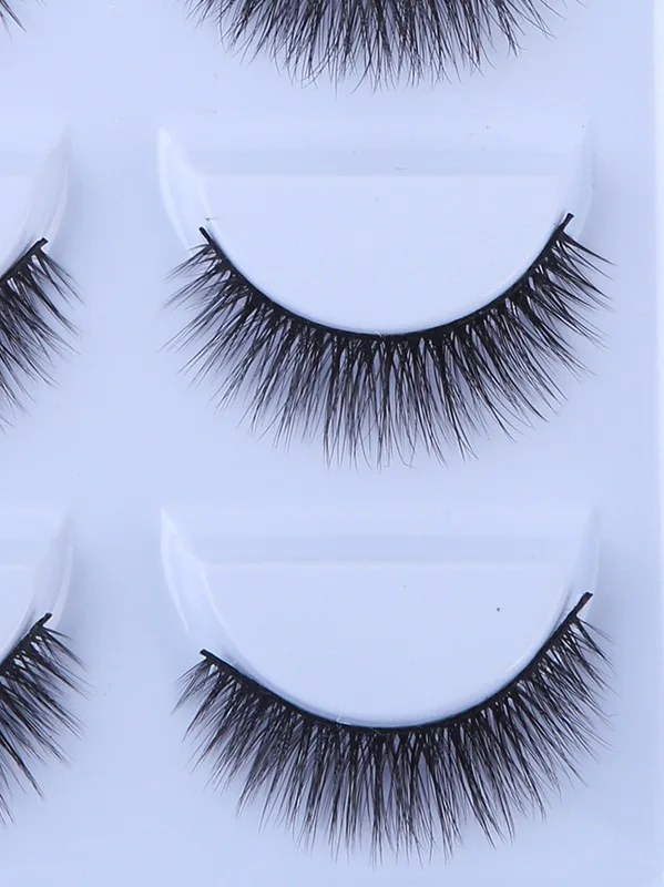 5 Pairs Mink Eyelashes New 3D Mink Lashes Thick HandMade Full Strip Fake Lashes Make up Eye lashe False Eyelashes Makeup