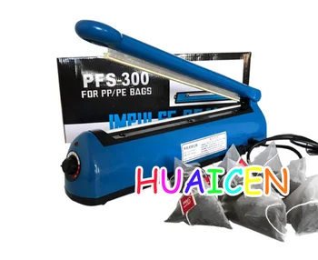 

220V Impulse Sealer Hand Heat Sealing Machine Plastic Bag Closer Teflon Sealing