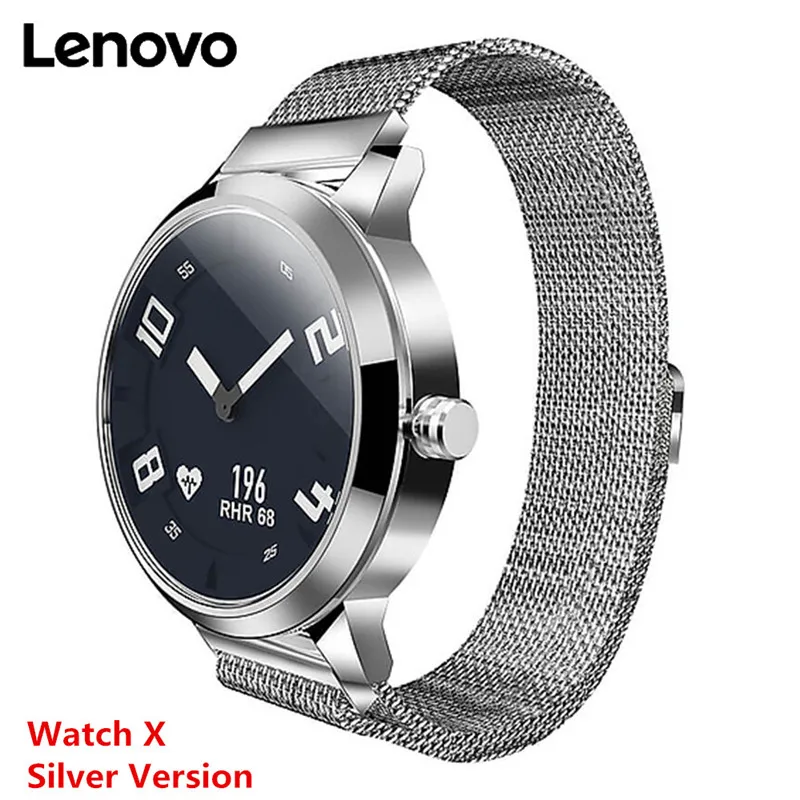 Lenovo Watch X/X Plus Smartwatch Миланский ремешок 80 м водонепроницаемый браслет монитор