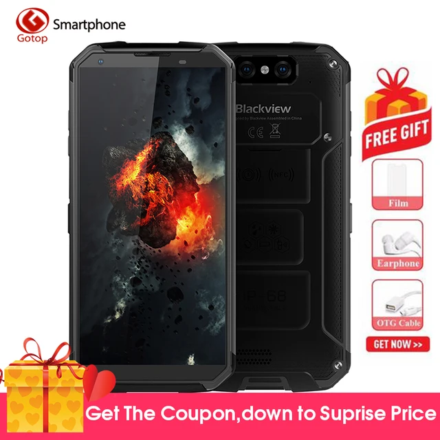 Best Offers 2018 BLACKVIEW BV9500 10000mAh Dual Camera NFC Wireless charger 5.7"18:9 Smartphone IP68 Waterproof 4G 64G MT6763T Android 8.1 Best Offers 2018 BLACKVIEW BV9500 10000mAh Dual Camera NFC Wireless charger 5.7"18:9 Smartphone IP68 Waterproof 4G 64G MT6763T Android 8.1