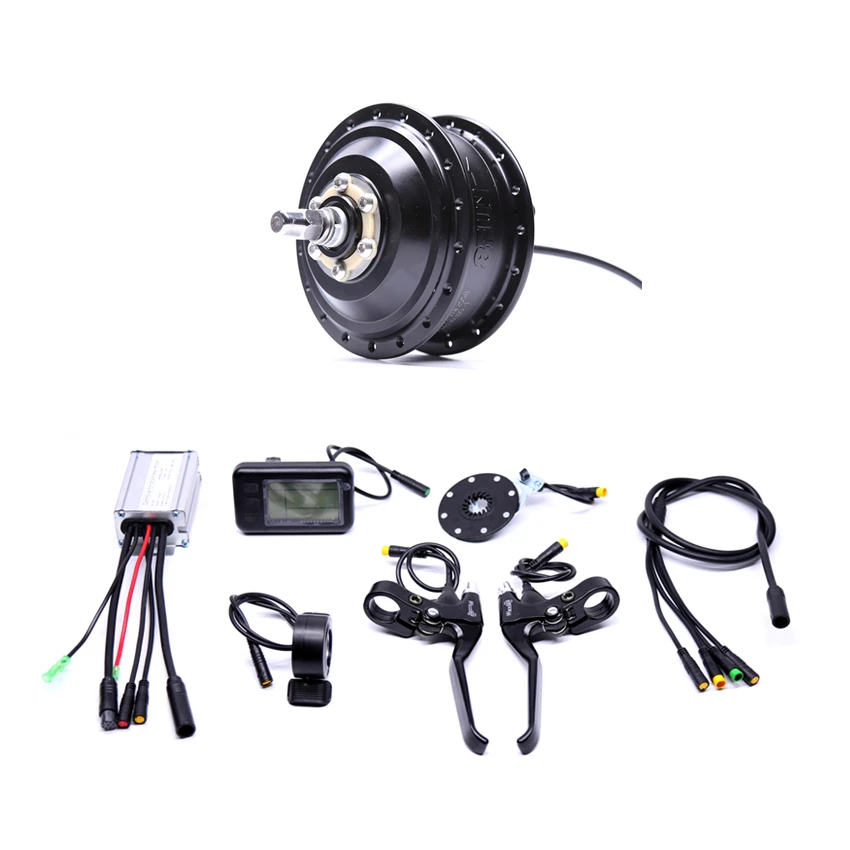 Excellent Waterproof 36v250w Bafang Front/rear Electric Bike Conversion Kit Brushless Hub Motors Motor Wheel Ebike System 1