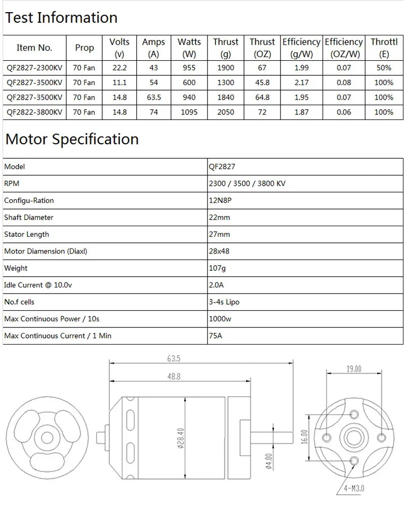 2827-2300KV