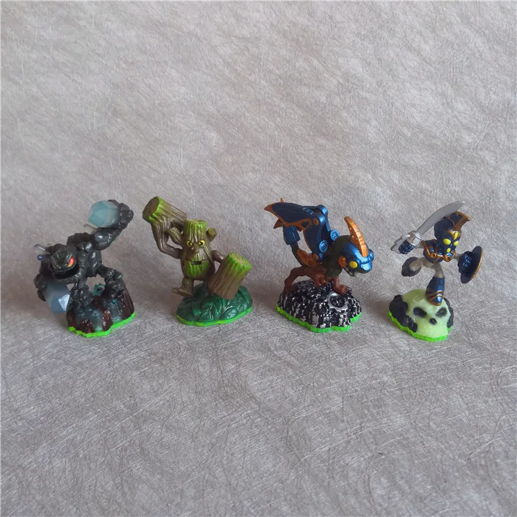 Случайные 2 шт Spyro Дракон Figuras ПВХ фигурку игрушки Дети Skylanders Подарочные NS игра