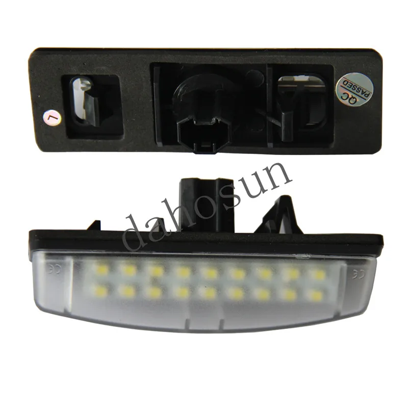 2 шт. X dahosun светодиодная Лицензионная лампа для Toyota Camry Echo Prius Lexus IS LS GS ES RX Mitsubishi Golt