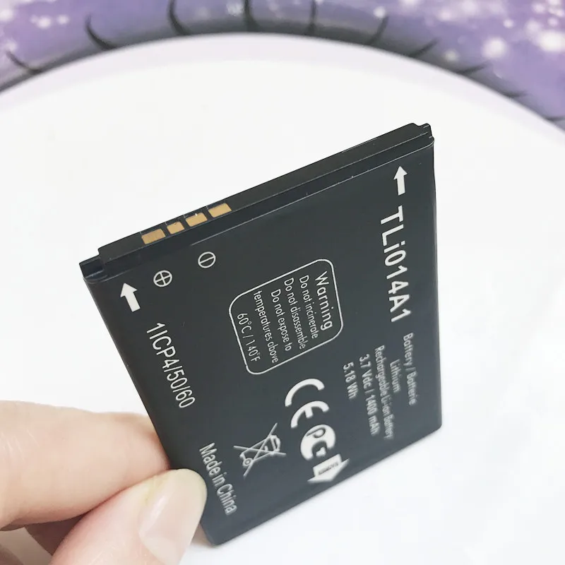 Сменный аккумулятор TLi014A1 CAB31P0000C1 на 1400 мАч для смартфонов Alcatel One Touch PIXI 2 4014D|battery for