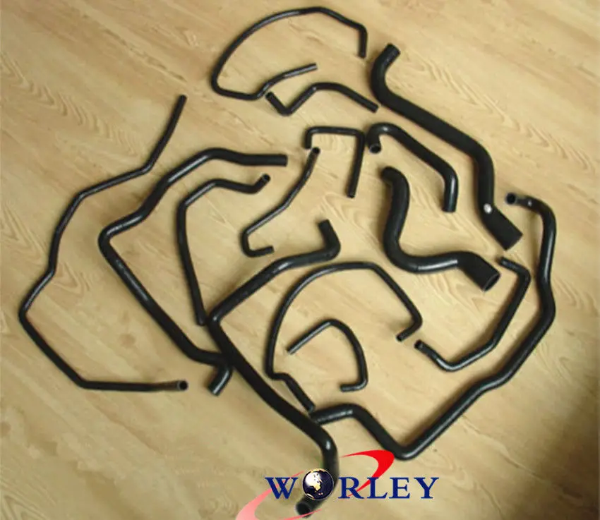 

REINFORCED BLACK SILICONE COOLANT HOSE FOR RENAULT 5 GT TURBO PHASE 1 1985 1987 1986