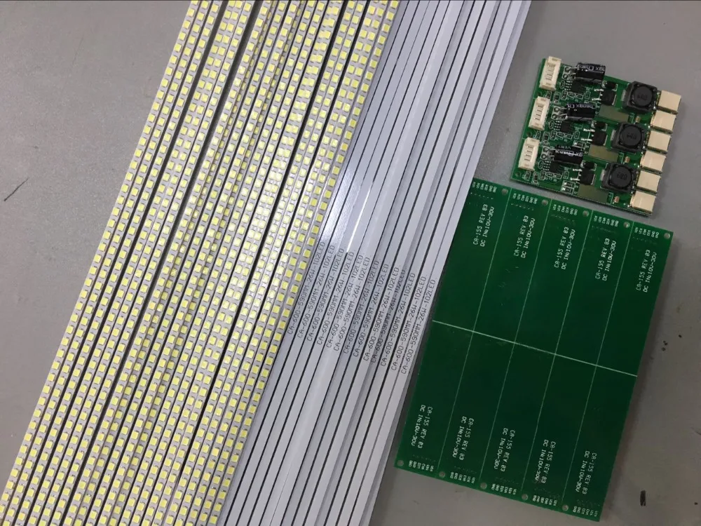 10 шт./лот 530 мм Регулируемая яркость led подсветка полосы комплект, обновление 23 дюймов ЖК-монитор светодиодное фоновое освещение