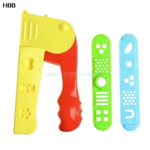 Полезное тесто Пластилин ремесло глина Экструзионная форма набор инструментов дети учатся играть игрушки