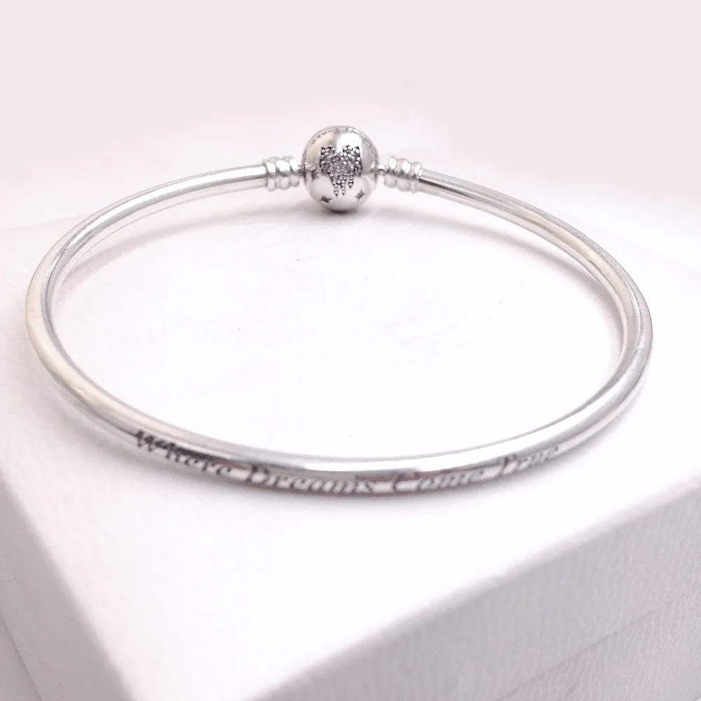 Gincco Новый LANDPARK браслет с изображением замка оригинальный Pandora Charm DIY из