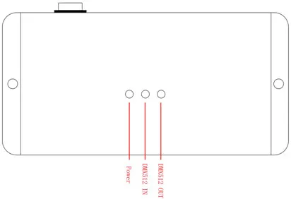 DMX121 DMX усилитель/сплиттер/DMX ретранслятор сигнала/1 выходной порт распределитель сигналов DMX 1 канал выход DMX AC 100-240 В