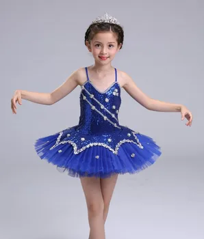 

2018 New Children Ballet Tutu Dress blue pink Swan Lake Multicolor Ballet Costumes Kids Girl Ballet Dancing Dress for Children
