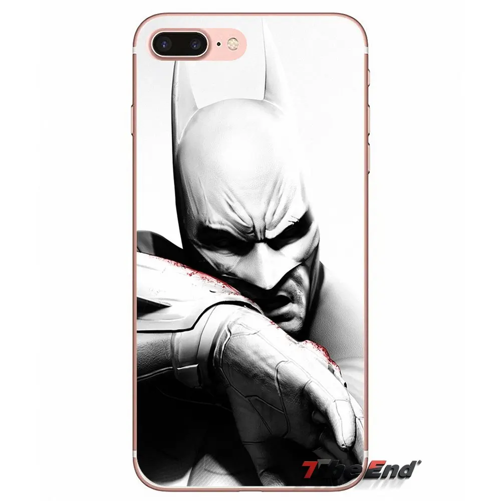 Мягкий чехол для телефона Samsung Galaxy Note 3 4 5 Grand Core Prime S3 S4 S5 MINI S6 S7 edge S8 S9 Plus Batgirl Batman