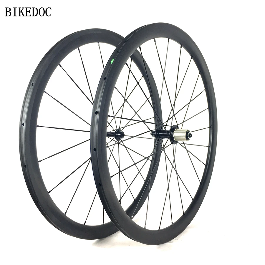 BIKEDOC 38 мм 50 мм 60 мм 88 мм велосипед, колеса, клинчер UD Отделка Углеродные колеса 700C дорожный велосипед колеса