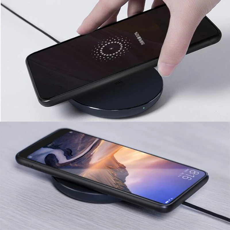 Оригинальная версия Xiao mi беспроводное зарядное устройство Pad Qi умное быстрое 7 5