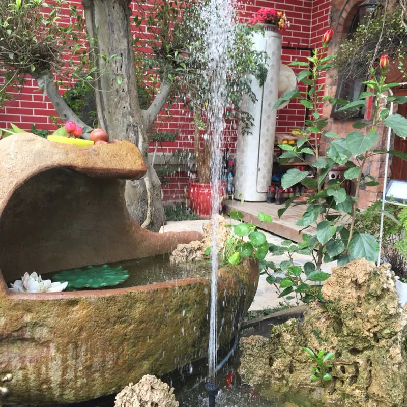 Солнечные панели Мини Фонтан Водяной насос сад бассейн Пруд аквариум фонтан TB