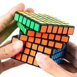 Moyu MofangJiaoshi MF6 куб скорость 6 слоев Stickerless 68 мм кубики-головоломки для детей cubo Чемпионат 6x6 Обучение EducationToy