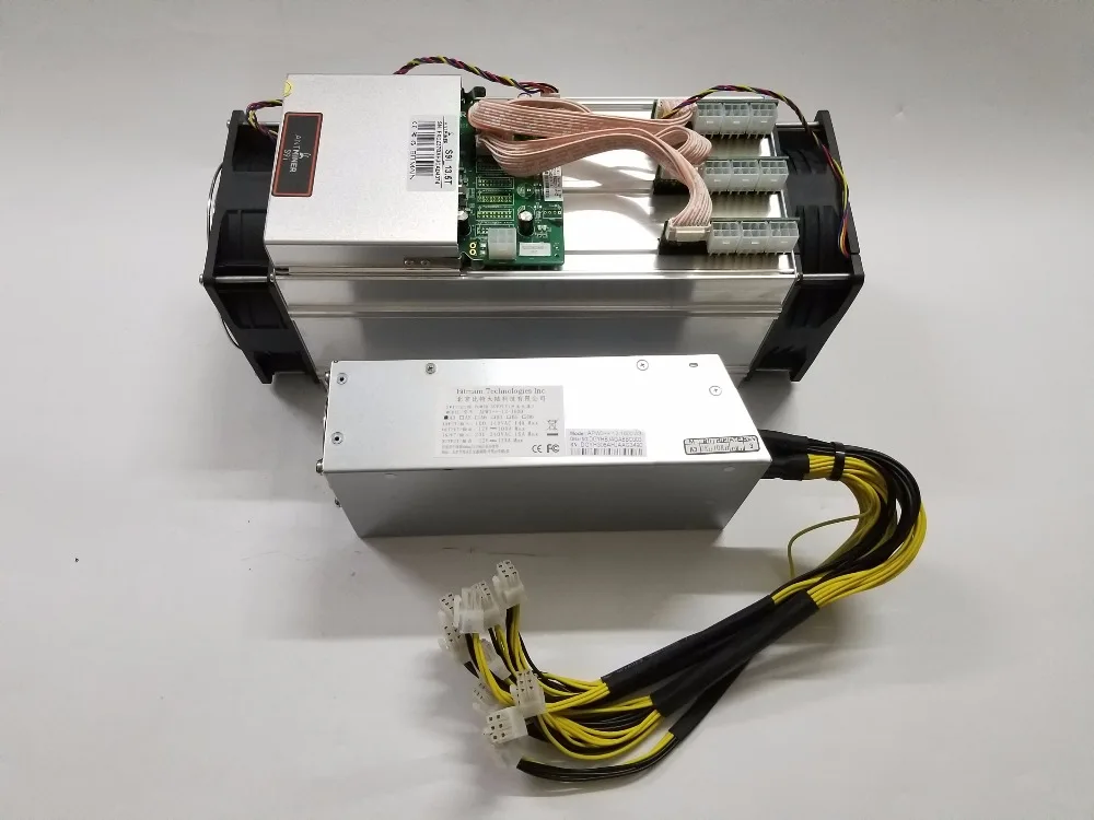 AntMiner S9i 13,5 T Биткоин Майнер с битмайн PSU 1600W Asic BTC BCH Майнер лучше, чем S9 T9+ V9 WhatsMiner M3