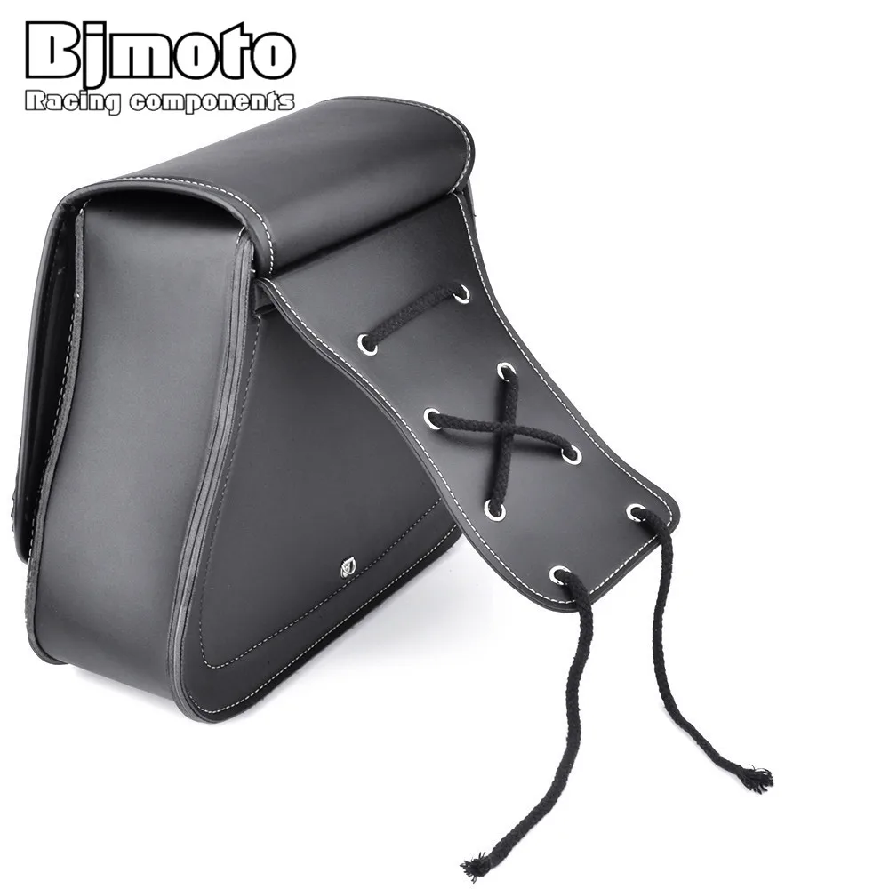 Bj moto rcycle седельные сумки из искусственной кожи moto cross SaddleBag круиз автомобиль боковые панниры для harley Kawasaki Suzuki Honda moto