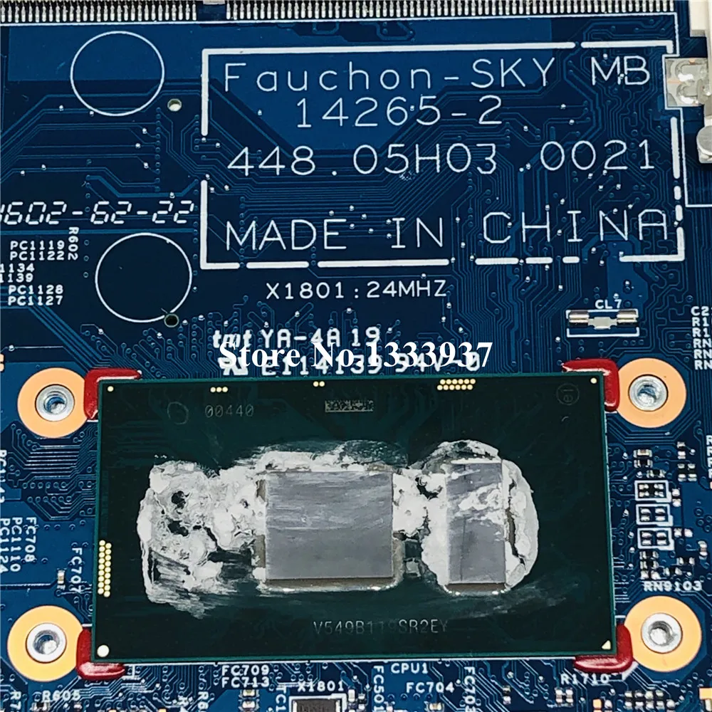 remarkable  14265-2 FOR HP X360 13-S 13T-S 13T-S100 Laptop Motherboard 827823-601 827823-001 827823-501 I5-6200