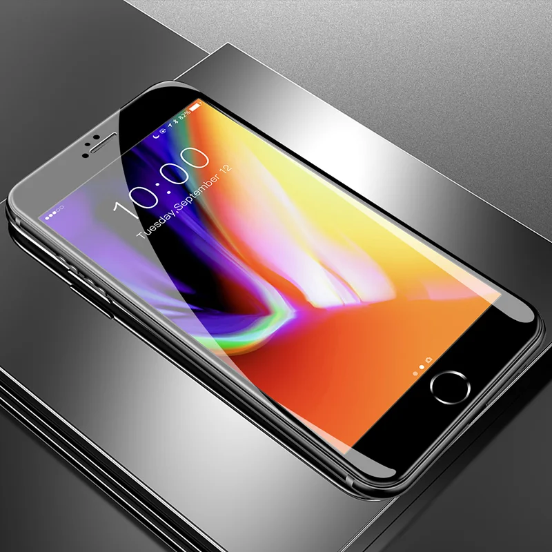 защитное стекло на айфон 7 10D закаленное для iPhone 8 6 Plus защита экрана полное
